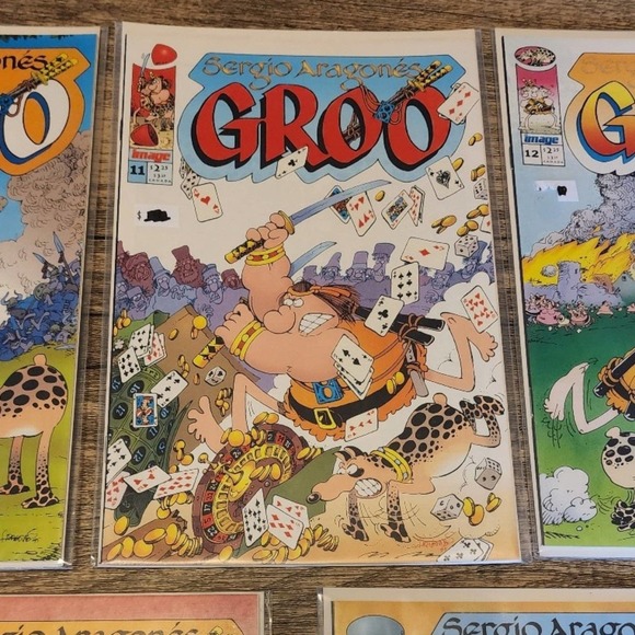 Groo the Wanderer by Sergio Aragones - Lot of 5 Comic Books - Picture 3 of 6